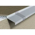 Okapnicový profil Havos, hliník přírodní, délka 250 cm, výška hrany 9 mm, ALOP940250 219898378