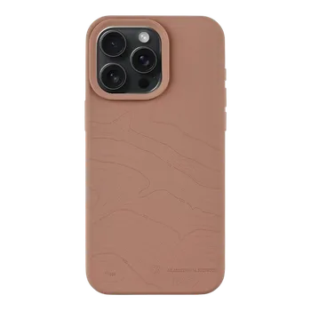 Pouzdro na mobilní telefon Tactical MagSafe silikonový kryt na iPhone Beaver-Hnědá / iPhone 15 Pro Max