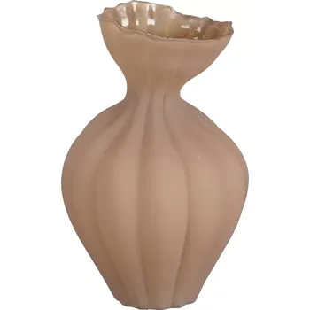 Váza Váza Reye hnědá - v30,5 x p19,5 cm (C7.cz prodává vysoce kvalitní dekorativní výrobky. Přijeďte se o kvalitě výrobků přesvědčit do našeho kamenného obchodu na vlastní oči.)