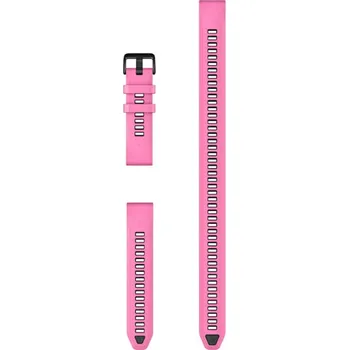 Řemínek na hodinky Garmin řemínek QuickFit 20, silikonový, Pink Aurora (3-dílná potápěčská sada)