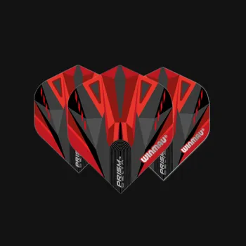 Příslušenství pro šipky Letky Winmau Prism Delta Black & Red