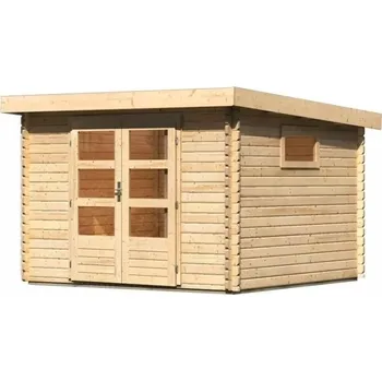 Zahradní domek dřevěný domek KARIBU TRITTAU 3 (9295) natur