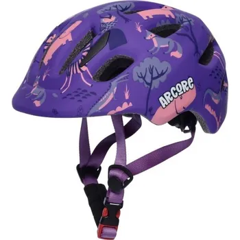 Cyklistická přilba Dětská cyklistická přilba Arcore BRAN 46-51 Fialová, Růžová, Bílá