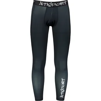 Dámské kalhoty Pánské sportovní legíny dlouhé premium ALTISPORT VOJ/ALM000LEG01 ČERNÁ XXXL