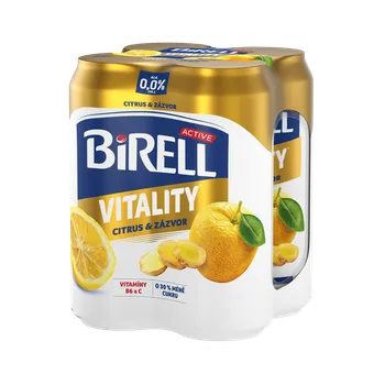 Míchaný nápoj Birell 0,0% Vitality - Citrus a Zázvor 0,5l plech - shrink