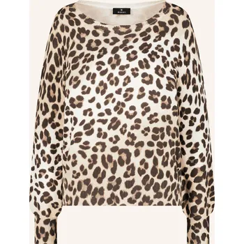 Dámský svetr Monari Dámský Svetr, světle hnědá / krémová / černá, 40