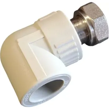 PPR koleno s převlečnou maticí 25x3/4" - kovové hrdlo