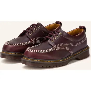 Pánská obuv Dr. Martens Pánské Šněrovací Boty Lowell, tmavě červená, 44