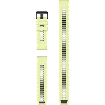 Řemínek na hodinky Garmin řemínek QuickFit 26, silikonový, Citron (3-dílná potápěčská sada)