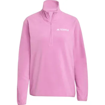 Dámská mikina Dámská Fleecová mikina ADIDAS W MT ESS HZ FL JM3120 – Růžová XL