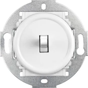 Elektrická zásuvka Elhard Klasik KL1207W vypínač č.7 bílý