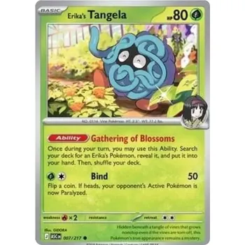 Sběratelská karetní hra Erika's Tangela 007/217 - Ascended Heroes Typ karty: Non-Holo