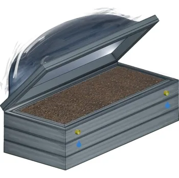 Držák na květináč a truhlík vyvýšený záhon LANITPLAST ARBACH 18080 3-set