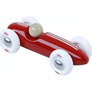 Dětské zboží Vilac Dřevěné auto mini Grand prix vintage červené