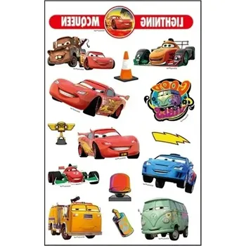 Tetování Tattoo World Dětské tetování Auta Cars 14,9 x 9,5 cm OP591