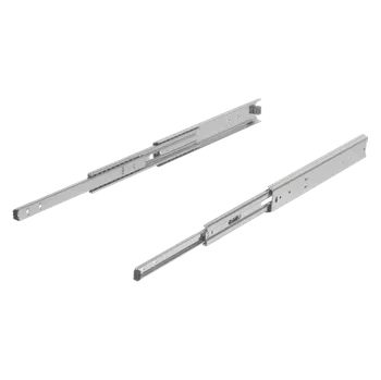 Nábytkové kování Teleskopické lišty, ocelové pro boční montáž, extra výsuv, nosnost do 100 kg K2369.0700