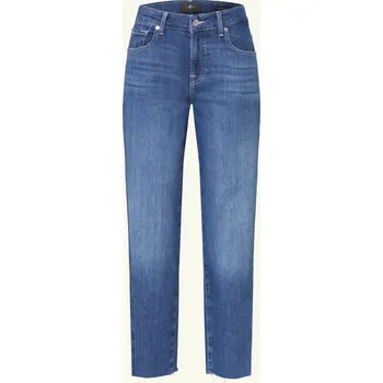 Dámské džíny 7 For All Mankind Dámské Rovné Džíny Calie, 3do dark blue, 38