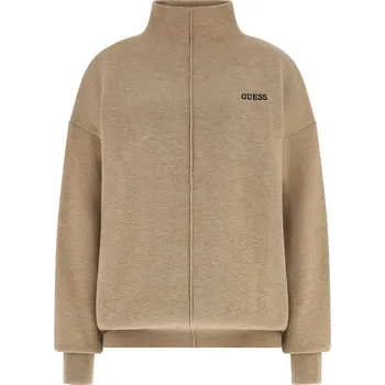 Dámská mikina Dámská Mikina GUESS URSULA HIGH NECK SWEATSHIRT V6RQ10Z4850-H19J – Béžová S