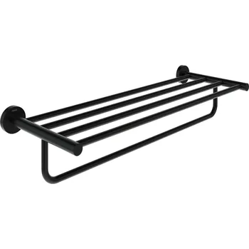 Držák na ručník KN 330.20BLM Police na ručníky, černá matná