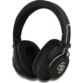 Sluchátka Guess PU 4G Metal Logo ENC Bezdrátová Sluchátka-Černá / Bezdrátová