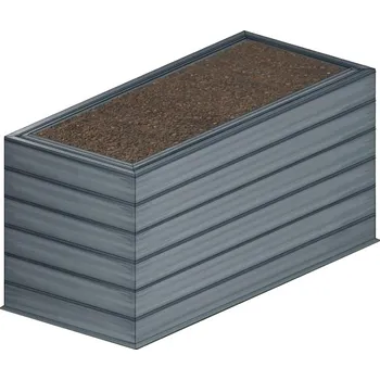 Držák na květináč a truhlík vyvýšený záhon LANITPLAST ARBACH 8080 6-set