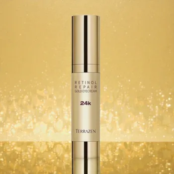 Péče o oční okolí TERRAZEN TERAZZEN - Retinol Repair Gold Eye Cream 24K - Omlazující oční krém s retinolem a zlatem - 20 ml