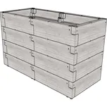 vyvýšený záhon JUWEL TIMBER 4ER-SET (20470)