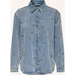 Only Dámská Džínová Košile, tmavě modrá / růžová / zelená, 34