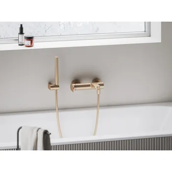 Vodovodní baterie EL 022.60RGB Vanová nástěnná baterie bez sprchového setu, růžové zlato kartáčované