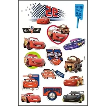 Tetování Tattoo World Dětské tetování Auta Cars 14,9 x 9,5 cm OP590