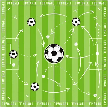 Papírový ubrousek Party Pal Papírové ubrousky fotbalové 10 ks