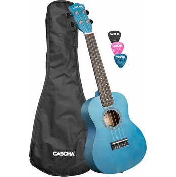Cascha CUC103 Linden Blue Koncertní ukulele (Jako nové)
