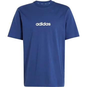 Pánské tričko Pánské Tričko s krátkým rukávem ADIDAS M LIN SJ T JE8999 – Tmavě modrá XL