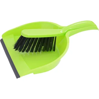 2dílný set smetáček s lopatkou ZELENÝ