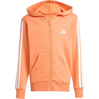 Chlapecká mikina Dětská Mikina ADIDAS J 3S FL FZ HD KD8556 – Oranžová 152