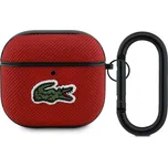 Lacoste Petit Pique Croc Logo Patch Pouzdro-Červená / AirPods 4