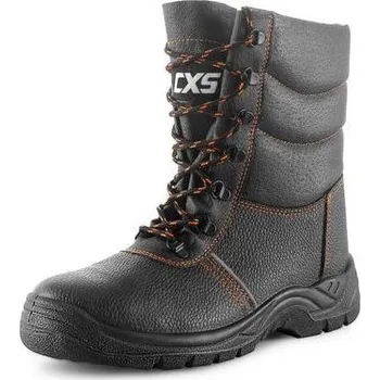 Pracovní obuv Obuv poloholeňová CXS STONE TOPAZ S3, zimní, černá, vel. 50