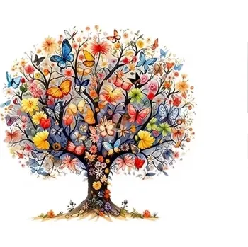 Puzzle Puzzle World Speciální dřevěné puzzle A3 Strom života