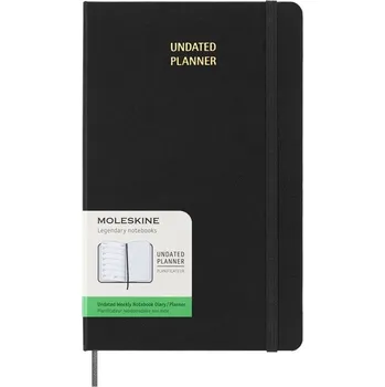 Diář Diář MOLESKINE Uni nedatovaný týdenní černý L