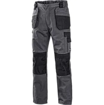 montérky Kalhoty do pasu CXS ORION TEODOR PLUS, pánské, šedo-černé, vel. 56