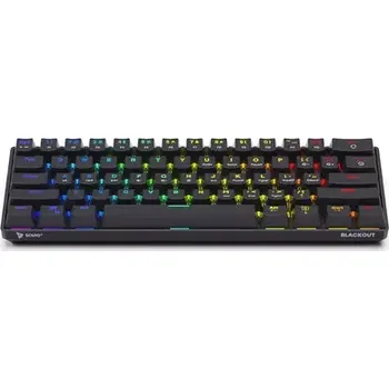 Klávesnice SAVIO BLACKOUT Blue černá (PERSAVKLA0013)