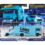 Nissan Skyline 2000GT R LBWK - Fleet Flyer 1:64 - Hot Wheels Nissan Skyline - Fleet Flyer - model auta