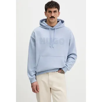 Dámská mikina Bavlněná mikina HUGO Ditchle 50529090 modrá 55X, vel. S
