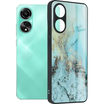 Pouzdro na mobilní telefon Techsuit - Glaze Series - Oppo A78 4G - Blue Ocean