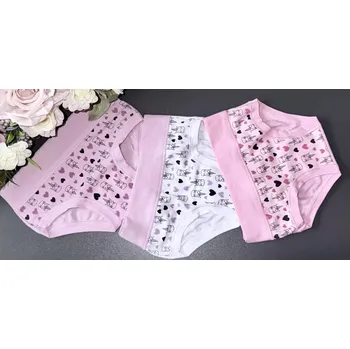 Dívčí kalhotky ALVADA BB9716 trojpack 3 (Velikost 98)