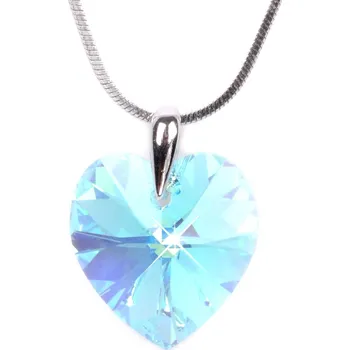 Náhrdelník Romantický náhrdelník Srdce Aqua AB Levien