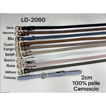 Opasek Dámský opasek tenký LD-2060 barva: bílá