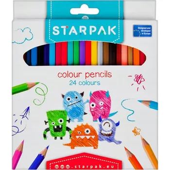 Kresba Pastelky Starpak 24 ks