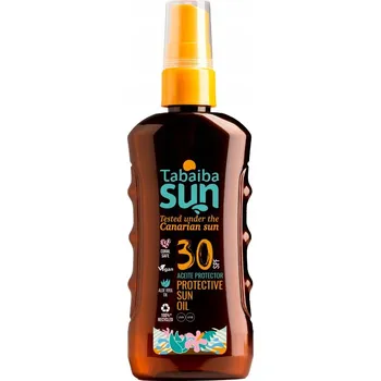 Přípravek na opalování Tabaiba Sun Aloe Opalovací olej 100 ml SPF 50+ Olej na opalování z Tenerife