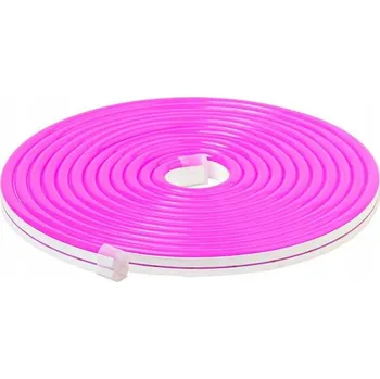 LED páska Neon Flex LED pásek 12V 10W Neon Metr Pink